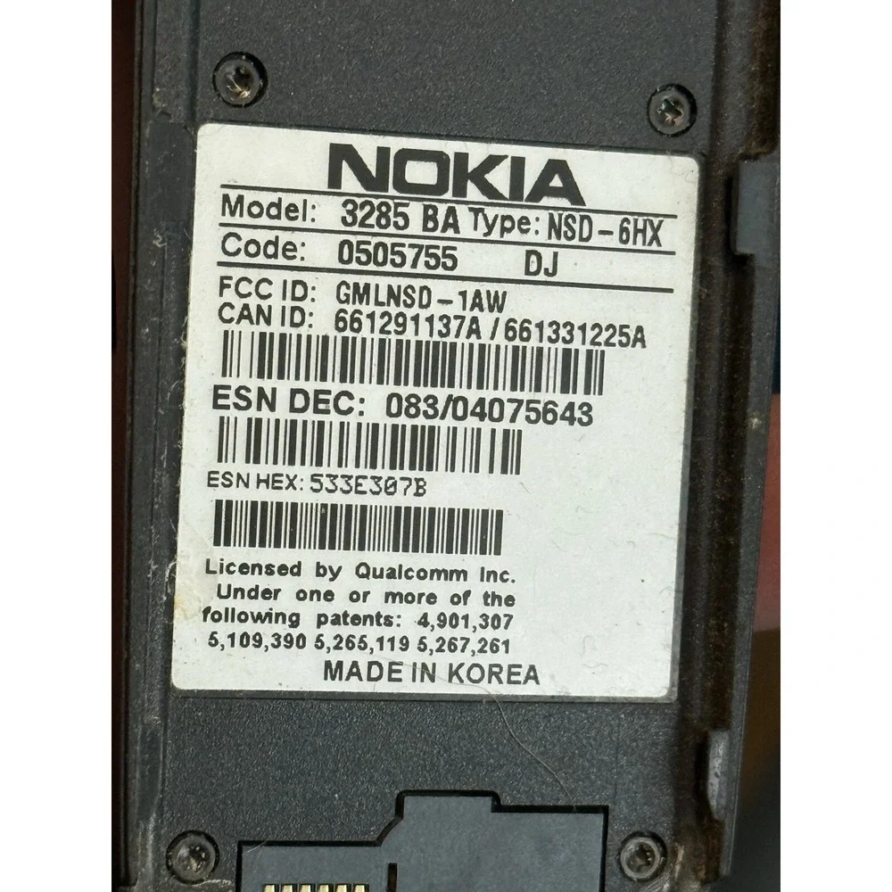Nokia untested no